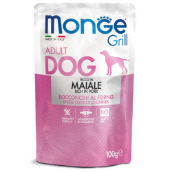 Monge dog grill Maiale bravčová kapsička 100g 2
