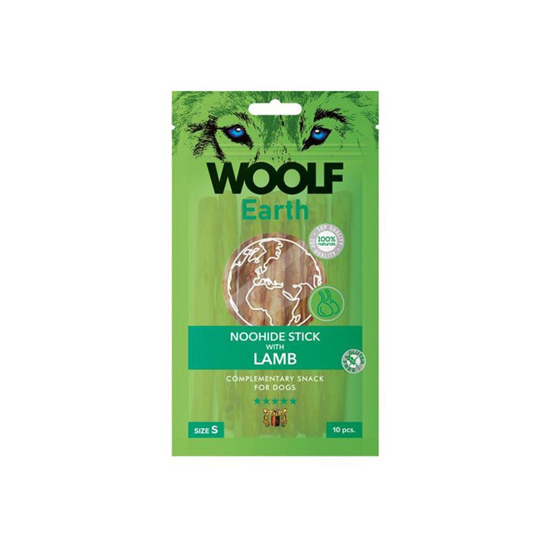 Pamlsok Woolf Dog Earth NOOHIDE S Lamb 90 g