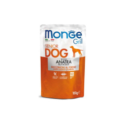 Monge GRILL kaps. senior kačka ANATRA 100g 2