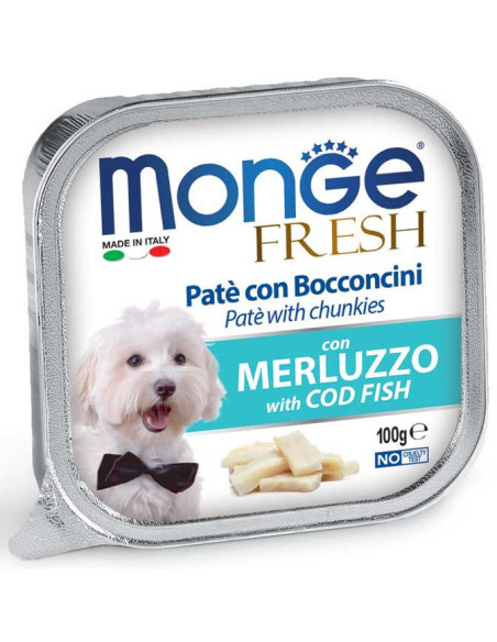 Monge fresh vanička paté s treskou 100g