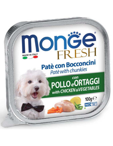 Monge fresh vanička paté s kuraťom a zeleninou 100g
