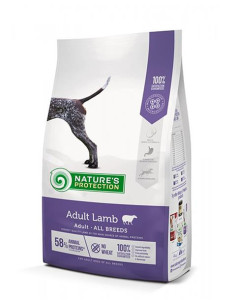 Natures P dog adult all breed lamb 4 kg