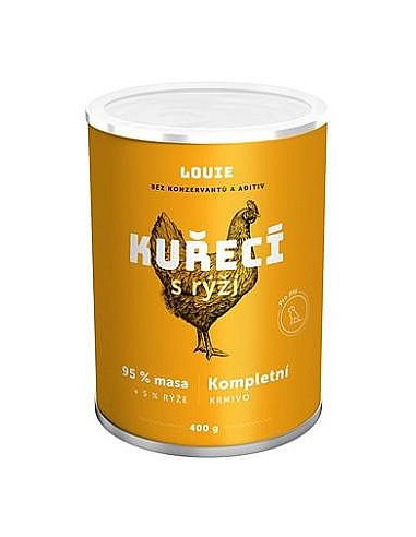 konzerva LOUIE kuracie s ryžou 400g