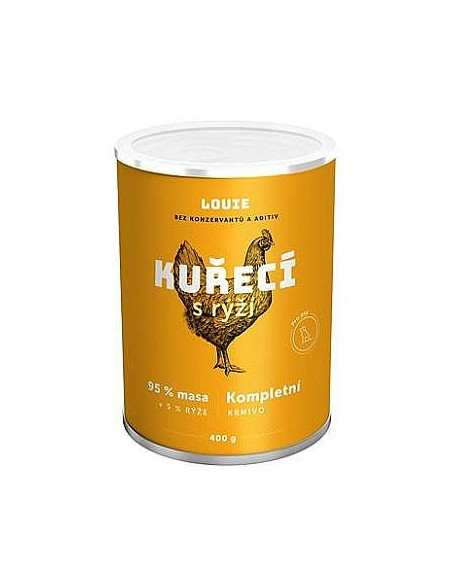 konzerva LOUIE kuracie s ryžou 400g