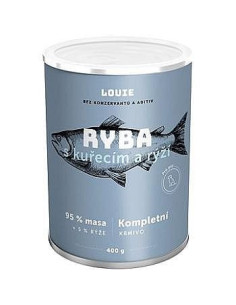 konzerva LOUIE  kura ryba ryža 400g