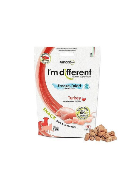 I´M DIFFERENT Snack morka mrazom sušené 40g