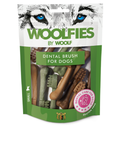 Pamlsok Woolfies Dental Brush S 200g