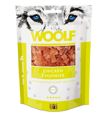 Pamlsok Woolf Dog Chicken Chunkies 100 g