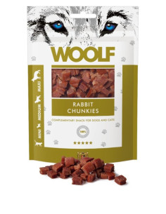 Pamlsok Woolf Dog/Cat Rabbit Chunkies 100 g 2