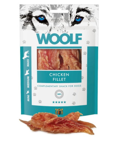 Pamlsok Woolf Dog Chicken Fillet 100 g