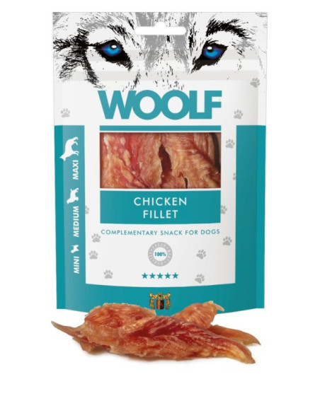 Pamlsok Woolf Dog Chicken Fillet 100 g