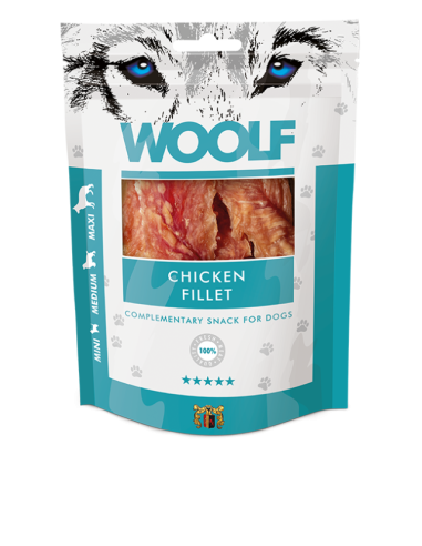 Pamlsok Woolf Dog Chicken Fillet 100 g