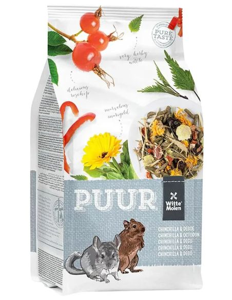 PUUR chinchilla & degu - gurmánske müslii pre činčily a degu 500 g