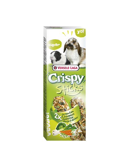 Pamlsok VL Crispy Sticks Rabbits-Guinea Pigs Vegetables- so zeleninou, králik/morča 2 ks 1