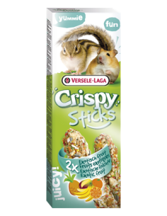 Pamlsok VL Crispy Sticks Hamsters-Squirrels Exotic Fruit- exotické ovocie, škrečok/veverič