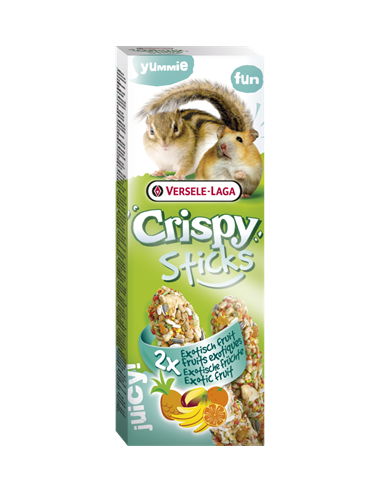 Pamlsok VL Crispy Sticks Hamsters-Squirrels Exotic Fruit- exotické ovocie, škrečok/veverič