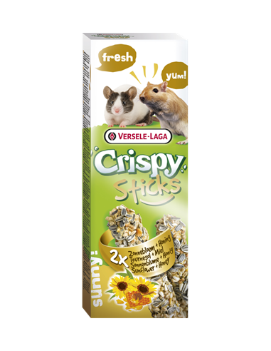 Pamlsok VL Crispy Sticks Gerbils-Mice Sunflower & Honey- slnečnica a med, pieskomil/myška