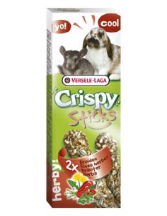 Pamlsok VL Crispy Sticks Rabbits Guinea Pigs Herbs- bylinky, králik/činčila 2 ks 110 g
