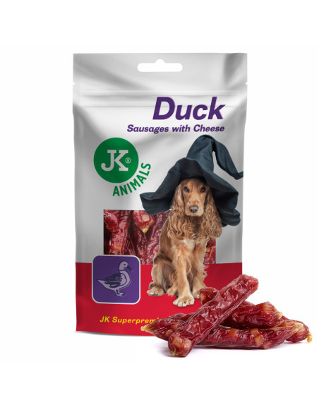 JK Meat Snack kačacie klobásky so syrom 80g