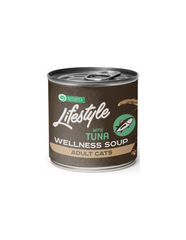 Natures P POLIEVKA cat adult Lifestyle Digestion s tuniakom 140 ml