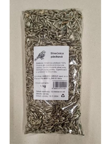 Slnečnica pásikavá 1 kg