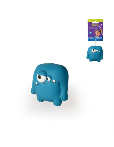 Hračka pískacia modrá príšerka - latex