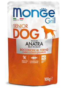 Monge GRILL kaps. senior kačka ANATRA 100g