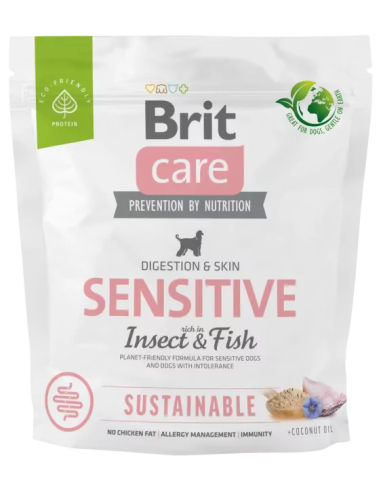 Brit Care dog Sustainable Sensitive Insect & Fish 1 kg