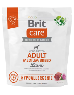 Brit Care dog Hypoallergenic Adult Medium Breed Lamb 1 kg