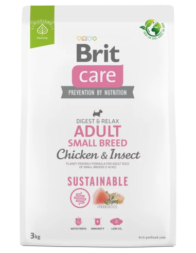 Brit Care dog Sustainable Adult Small Breed 3 kg