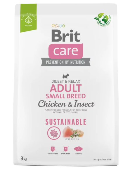 Brit Care dog Sustainable Adult Small Breed 3 kg