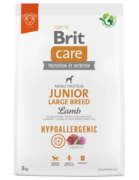 Brit Care dog Hypoallergenic Junior Large Breed 3 kg