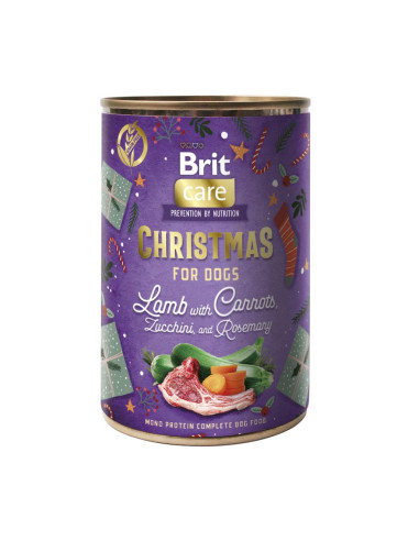 Brit Care Christmas konzerva jahňa 400 g