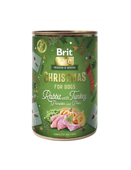 Brit Care Christmas konzerva králik 400 g