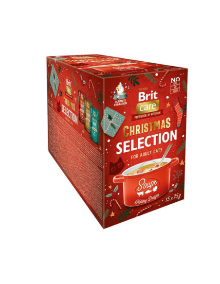 Brit Care Cat Christmas Soup Multipack 15 x 75 g