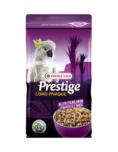 VL Prestige Loro Parque Australian Parrot Mix- prémiová zmes pre veľké austrálske papagáje