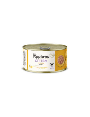 Applaws kitten konzerva kura v želé 70g