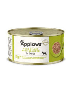 Applaws cat konzerva tuniak & riasy vo vývare 70g