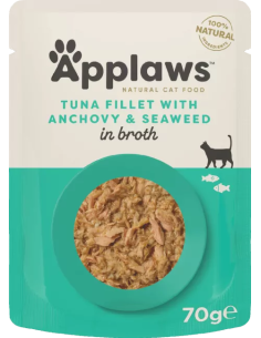 Applaws cat kapsička tuniak, ančovičky & riasy vo vývare 70g