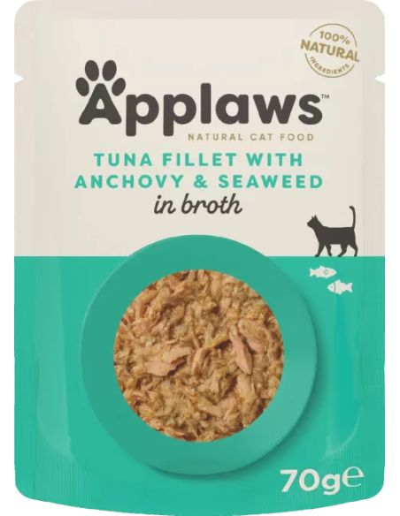 Applaws cat kapsička tuniak, ančovičky & riasy vo vývare 70g