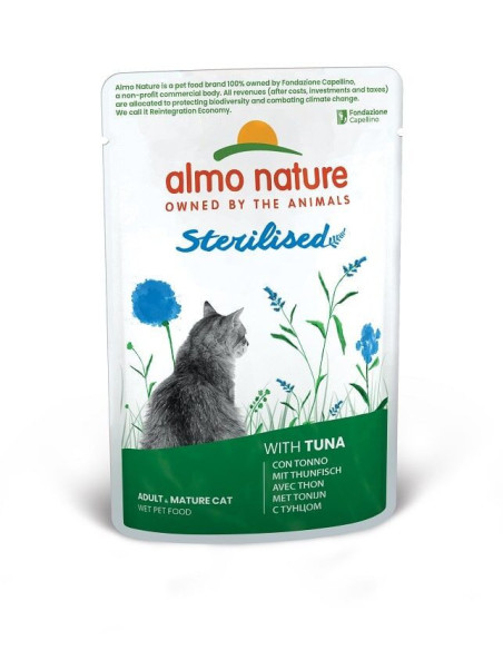 Almo nature holistic cat sterilised tuniak 70g