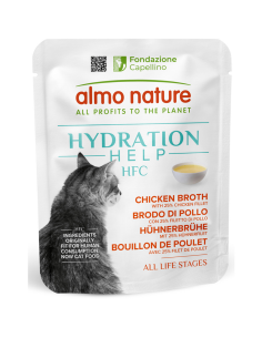 Almo nature HFC cats hydration help kura 50g polievka