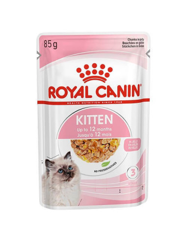 Royal Canin pre mačiatka v želé 85g