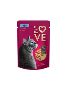 My Love kapsička s rybou v jemnej omáčke 85g