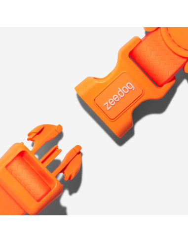 Zee.Dog obojok neoprenový L Tangerine