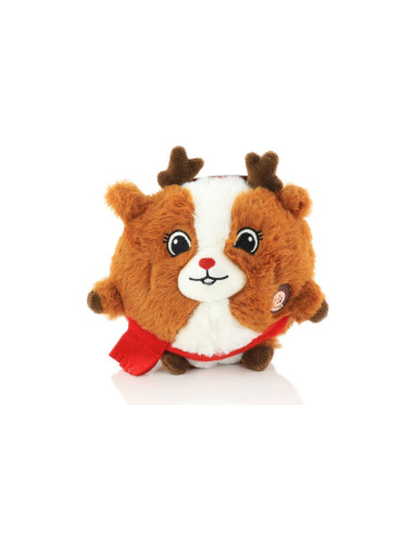 JK sob guľa plyš X-Mas 19cm