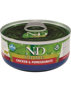 N&D konzerva cat PRIME chicken & pomegranate 70g