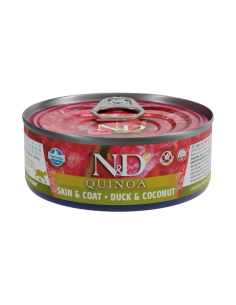Farmina N&D cat QUINOA duck & coconut konzerva 80 g