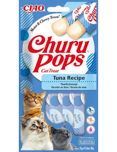 Pamlsok Inaba Churu Pops cat Tuniak 4 tuby 60g