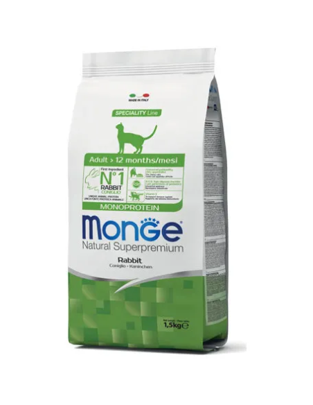 Monge cat Adult kralik 1,5 kg